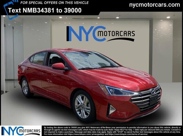 2020 Hyundai Elantra SEL FWD for sale in Bronx, NY